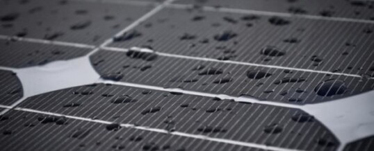 Pannelli solari che funzionano anche con la pioggia grazie al grafene