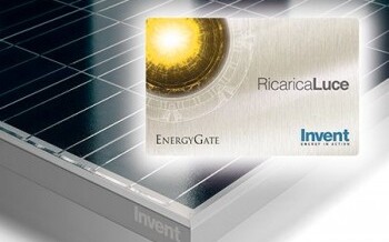 Fotovoltaico: con le ricariche energetiche di Invent nasce l’accumulo virtuale