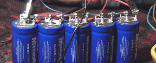 Auto elettriche con i supercondensatori